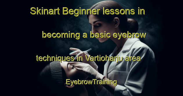 Skinart Beginner lessons in becoming a basic eyebrow techniques in Vartioharju area | EyebrowTraining | EyebrowClasses | SkinartTraining-Finland