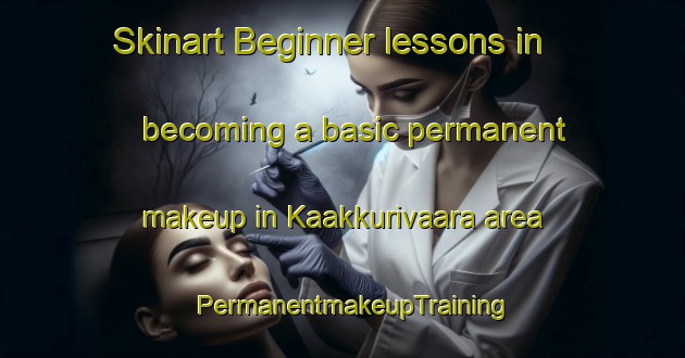 Skinart Beginner lessons in becoming a basic permanent makeup in Kaakkurivaara area | PermanentmakeupTraining | PermanentmakeupClasses | SkinartTraining-Finland
