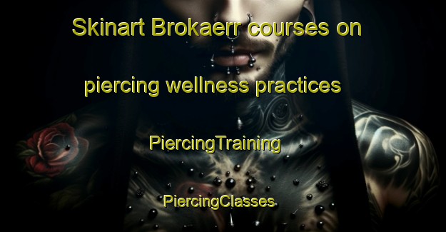 Skinart Brokaerr courses on piercing wellness practices | PiercingTraining | PiercingClasses | SkinartTraining-Finland