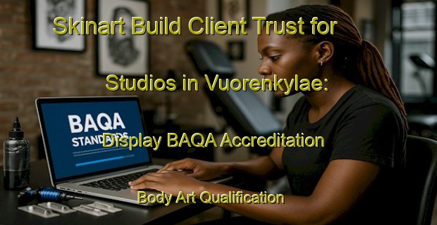 Skinart Build Client Trust for Studios in Vuorenkylae: Display BAQA Accreditation | Body Art Qualification Authority | BAQA-Finland