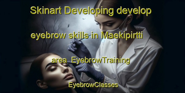 Skinart Developing develop eyebrow skills in Maekipirtti area | EyebrowTraining | EyebrowClasses | SkinartTraining-Finland