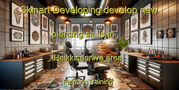 Skinart Developing develop new piercing skills in Heikkisenniva area | #PiercingTraining #PiercingClasses #SkinartTraining-Finland