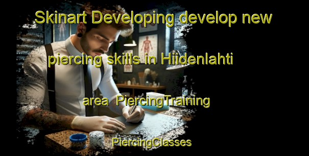 Skinart Developing develop new piercing skills in Hiidenlahti area | PiercingTraining | PiercingClasses | SkinartTraining-Finland