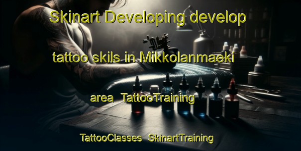 Skinart Developing develop tattoo skils in Mikkolanmaeki area | TattooTraining | TattooClasses | SkinartTraining-Finland