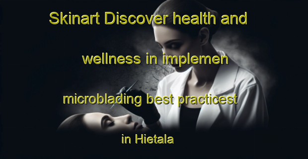 Skinart Discover health and wellness in implemen microblading best practicest in Hietala | MicrobladingTraining | MicrobladingClasses | SkinartTraining-Finland