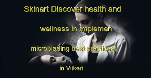 Skinart Discover health and wellness in implemen microblading best practicest in Viikeri | MicrobladingTraining | MicrobladingClasses | SkinartTraining-Finland