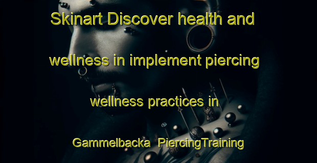 Skinart Discover health and wellness in implement piercing wellness practices in Gammelbacka | PiercingTraining | PiercingClasses | SkinartTraining-Finland