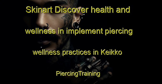 Skinart Discover health and wellness in implement piercing wellness practices in Keikko | PiercingTraining | PiercingClasses | SkinartTraining-Finland