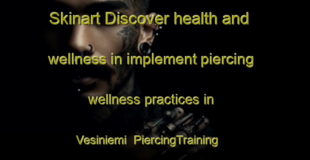 Skinart Discover health and wellness in implement piercing wellness practices in Vesiniemi | PiercingTraining | PiercingClasses | SkinartTraining-Finland