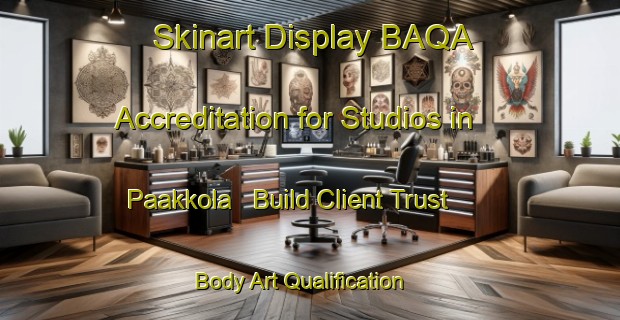 Skinart Display BAQA Accreditation for Studios in Paakkola - Build Client Trust | Body Art Qualification Authority | BAQA-Finland
