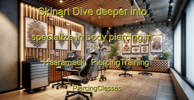 Skinart Dive deeper into specialize in body piercing in Haaramaeki | #PiercingTraining #PiercingClasses #SkinartTraining-Finland