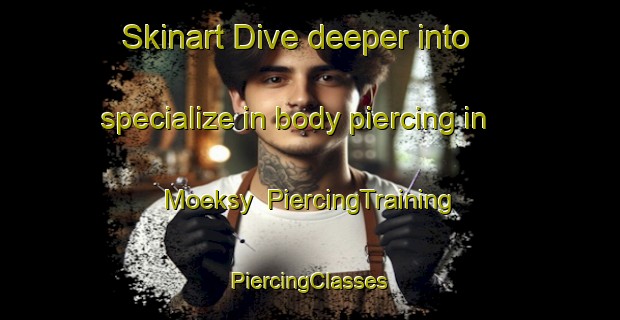 Skinart Dive deeper into specialize in body piercing in Moeksy | #PiercingTraining #PiercingClasses #SkinartTraining-Finland