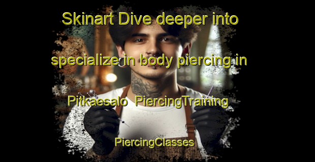 Skinart Dive deeper into specialize in body piercing in Pitkaesalo | PiercingTraining | PiercingClasses | SkinartTraining-Finland