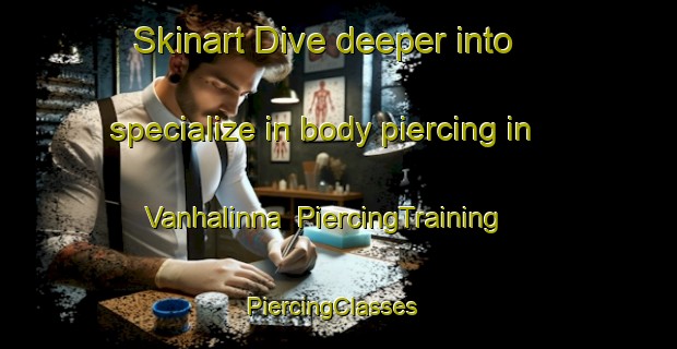 Skinart Dive deeper into specialize in body piercing in Vanhalinna | PiercingTraining | PiercingClasses | SkinartTraining-Finland