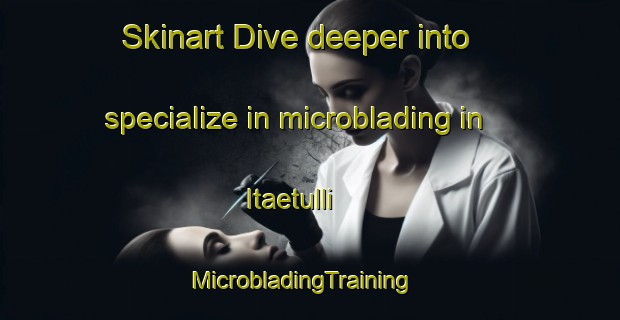 Skinart Dive deeper into specialize in microblading in Itaetulli | MicrobladingTraining | MicrobladingClasses | SkinartTraining-Finland