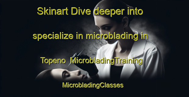 Skinart Dive deeper into specialize in microblading in Topeno | MicrobladingTraining | MicrobladingClasses | SkinartTraining-Finland