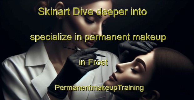 Skinart Dive deeper into specialize in permanent makeup in Frost | PermanentmakeupTraining | PermanentmakeupClasses | SkinartTraining-Finland