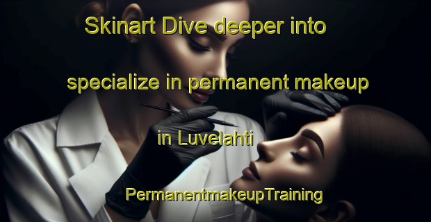 Skinart Dive deeper into specialize in permanent makeup in Luvelahti | #PermanentmakeupTraining #PermanentmakeupClasses #SkinartTraining-Finland