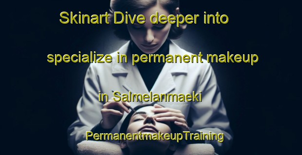 Skinart Dive deeper into specialize in permanent makeup in Salmelanmaeki | PermanentmakeupTraining | PermanentmakeupClasses | SkinartTraining-Finland