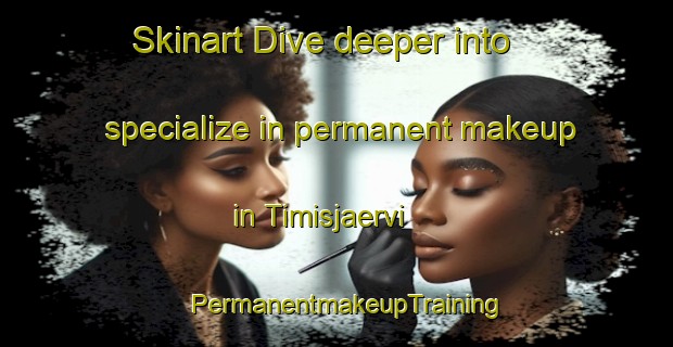 Skinart Dive deeper into specialize in permanent makeup in Timisjaervi | PermanentmakeupTraining | PermanentmakeupClasses | SkinartTraining-Finland
