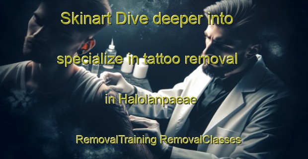 Skinart Dive deeper into specialize in tattoo removal in Halolanpaeae | #RemovalTraining #RemovalClasses #SkinartTraining-Finland