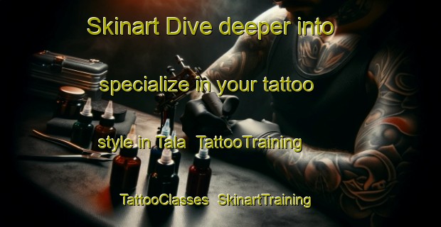 Skinart Dive deeper into specialize in your tattoo style in Tala | TattooTraining | TattooClasses | SkinartTraining-Finland