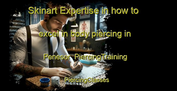 Skinart Expertise in how to excel in body piercing in Penesor | PiercingTraining | PiercingClasses | SkinartTraining-Finland
