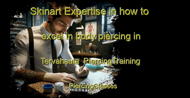 Skinart Expertise in how to excel in body piercing in Tervahauta | PiercingTraining | PiercingClasses | SkinartTraining-Finland