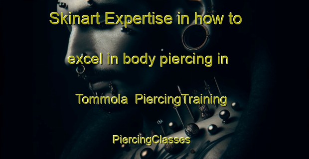 Skinart Expertise in how to excel in body piercing in Tommola | PiercingTraining | PiercingClasses | SkinartTraining-Finland
