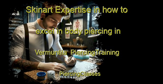Skinart Expertise in how to excel in body piercing in Vermuntila | PiercingTraining | PiercingClasses | SkinartTraining-Finland