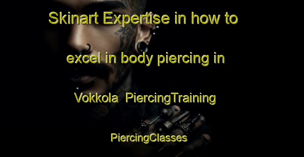 Skinart Expertise in how to excel in body piercing in Vokkola | PiercingTraining | PiercingClasses | SkinartTraining-Finland