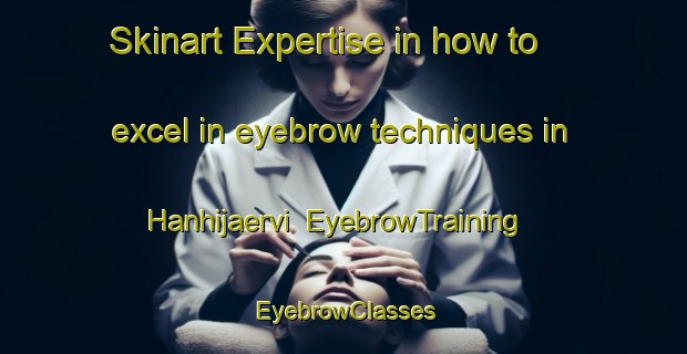 Skinart Expertise in how to excel in eyebrow techniques in Hanhijaervi | EyebrowTraining | EyebrowClasses | SkinartTraining-Finland