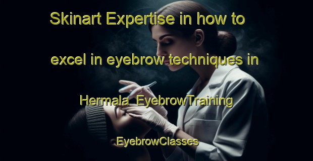 Skinart Expertise in how to excel in eyebrow techniques in Hermala | EyebrowTraining | EyebrowClasses | SkinartTraining-Finland