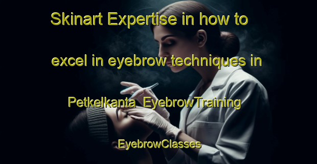 Skinart Expertise in how to excel in eyebrow techniques in Petkelkanta | EyebrowTraining | EyebrowClasses | SkinartTraining-Finland