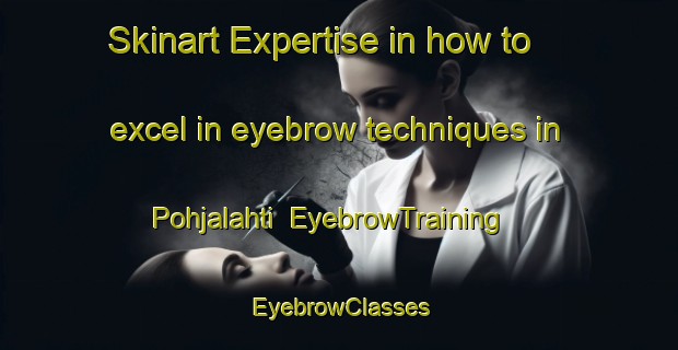 Skinart Expertise in how to excel in eyebrow techniques in Pohjalahti | EyebrowTraining | EyebrowClasses | SkinartTraining-Finland