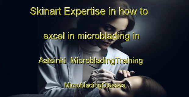 Skinart Expertise in how to excel in microblading in Aatsinki | #MicrobladingTraining #MicrobladingClasses #SkinartTraining-Finland