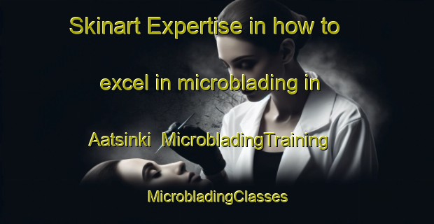 Skinart Expertise in how to excel in microblading in Aatsinki | #MicrobladingTraining #MicrobladingClasses #SkinartTraining-Finland