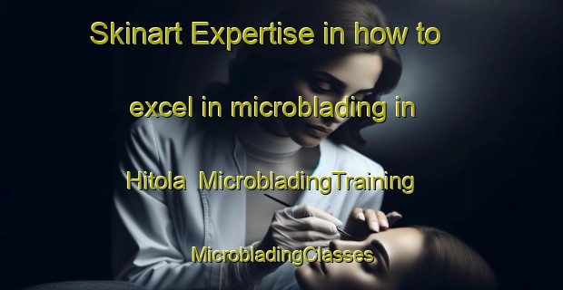 Skinart Expertise in how to excel in microblading in Hitola | #MicrobladingTraining #MicrobladingClasses #SkinartTraining-Finland