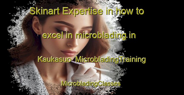 Skinart Expertise in how to excel in microblading in Kaukasuo | MicrobladingTraining | MicrobladingClasses | SkinartTraining-Finland