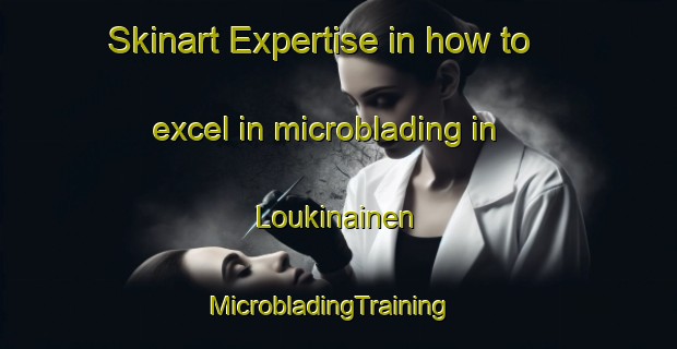 Skinart Expertise in how to excel in microblading in Loukinainen | MicrobladingTraining | MicrobladingClasses | SkinartTraining-Finland