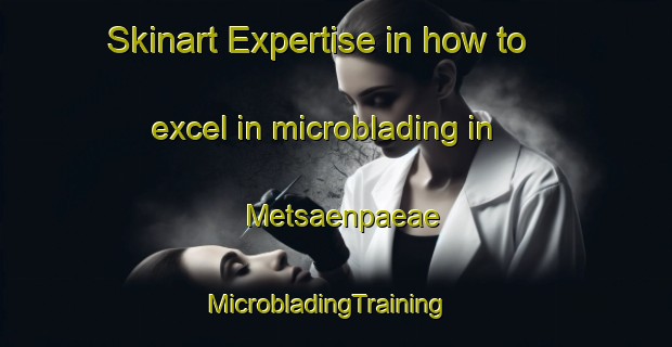 Skinart Expertise in how to excel in microblading in Metsaenpaeae | MicrobladingTraining | MicrobladingClasses | SkinartTraining-Finland