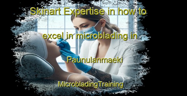 Skinart Expertise in how to excel in microblading in Paunulanmaeki | MicrobladingTraining | MicrobladingClasses | SkinartTraining-Finland