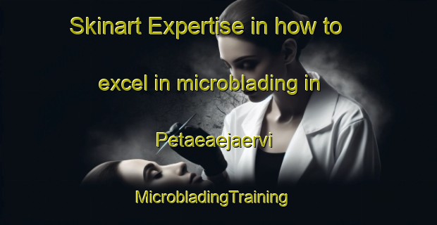Skinart Expertise in how to excel in microblading in Petaeaejaervi | MicrobladingTraining | MicrobladingClasses | SkinartTraining-Finland