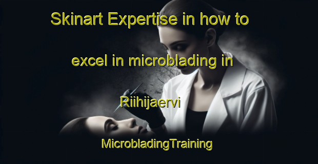 Skinart Expertise in how to excel in microblading in Riihijaervi | #MicrobladingTraining #MicrobladingClasses #SkinartTraining-Finland