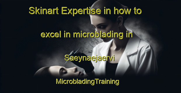 Skinart Expertise in how to excel in microblading in Saeynaejaervi | MicrobladingTraining | MicrobladingClasses | SkinartTraining-Finland