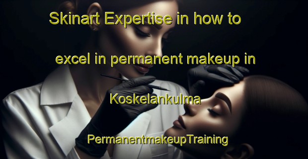 Skinart Expertise in how to excel in permanent makeup in Koskelankulma | PermanentmakeupTraining | PermanentmakeupClasses | SkinartTraining-Finland
