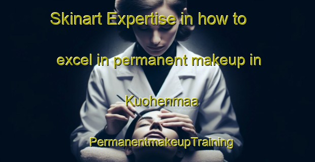 Skinart Expertise in how to excel in permanent makeup in Kuohenmaa | PermanentmakeupTraining | PermanentmakeupClasses | SkinartTraining-Finland