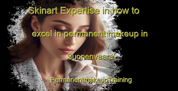 Skinart Expertise in how to excel in permanent makeup in Suonenvaara | PermanentmakeupTraining | PermanentmakeupClasses | SkinartTraining-Finland