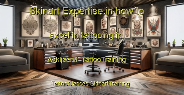 Skinart Expertise in how to excel in tattooing in Akkijaervi | #TattooTraining #TattooClasses #SkinartTraining-Finland