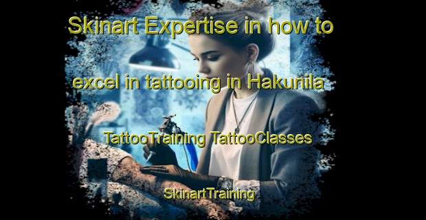 Skinart Expertise in how to excel in tattooing in Hakunila | #TattooTraining #TattooClasses #SkinartTraining-Finland